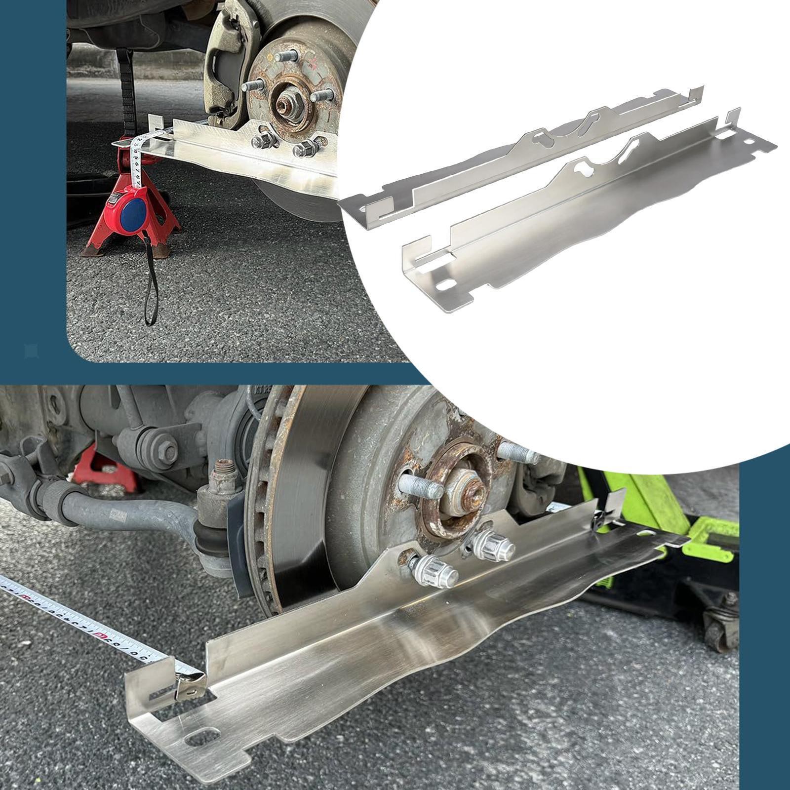 2Pcs Wheel Alignment Tool Toe Alignment Tool Plates Easily Storable High