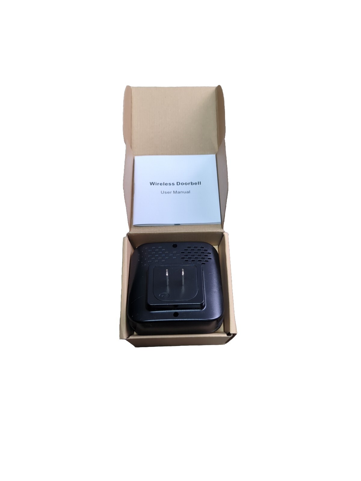 Wireless doorbell plug in