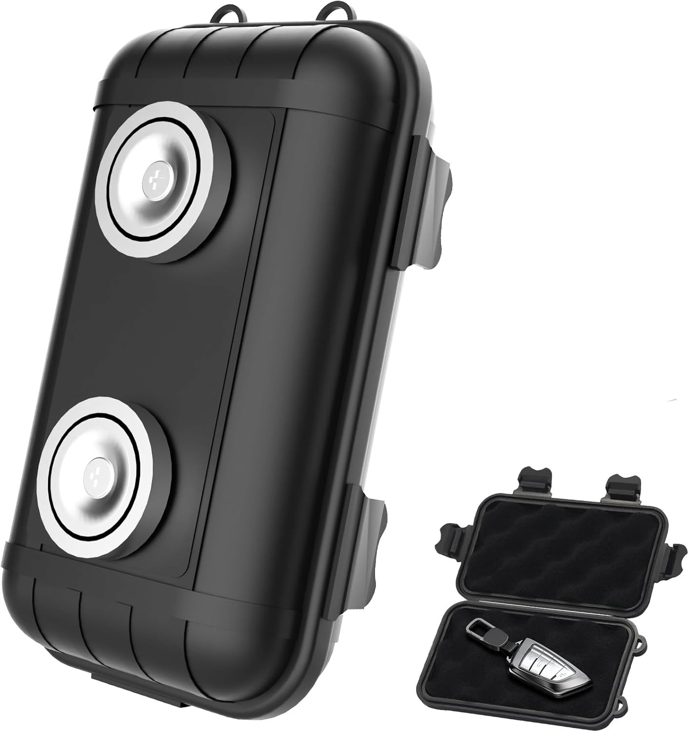 Magnetic Key Box, Magnetic Key Holder under Car, Hide a Key Magnetic Car Waterpr