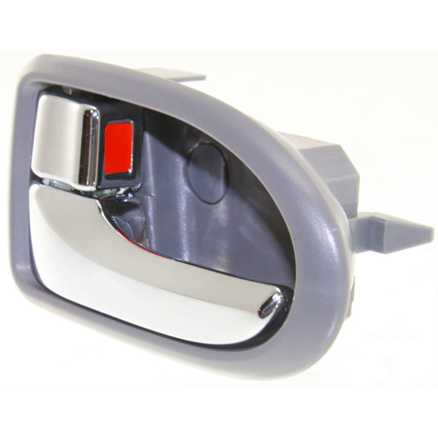 Front Chrome & Gray Interior Inside Door Handle Left Driver for 00-06 Mazda MPV