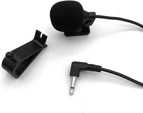 Car Microphone 2.5mm Clip Lavalier Unidirectional 680 Ohm 9ft Cable Corded