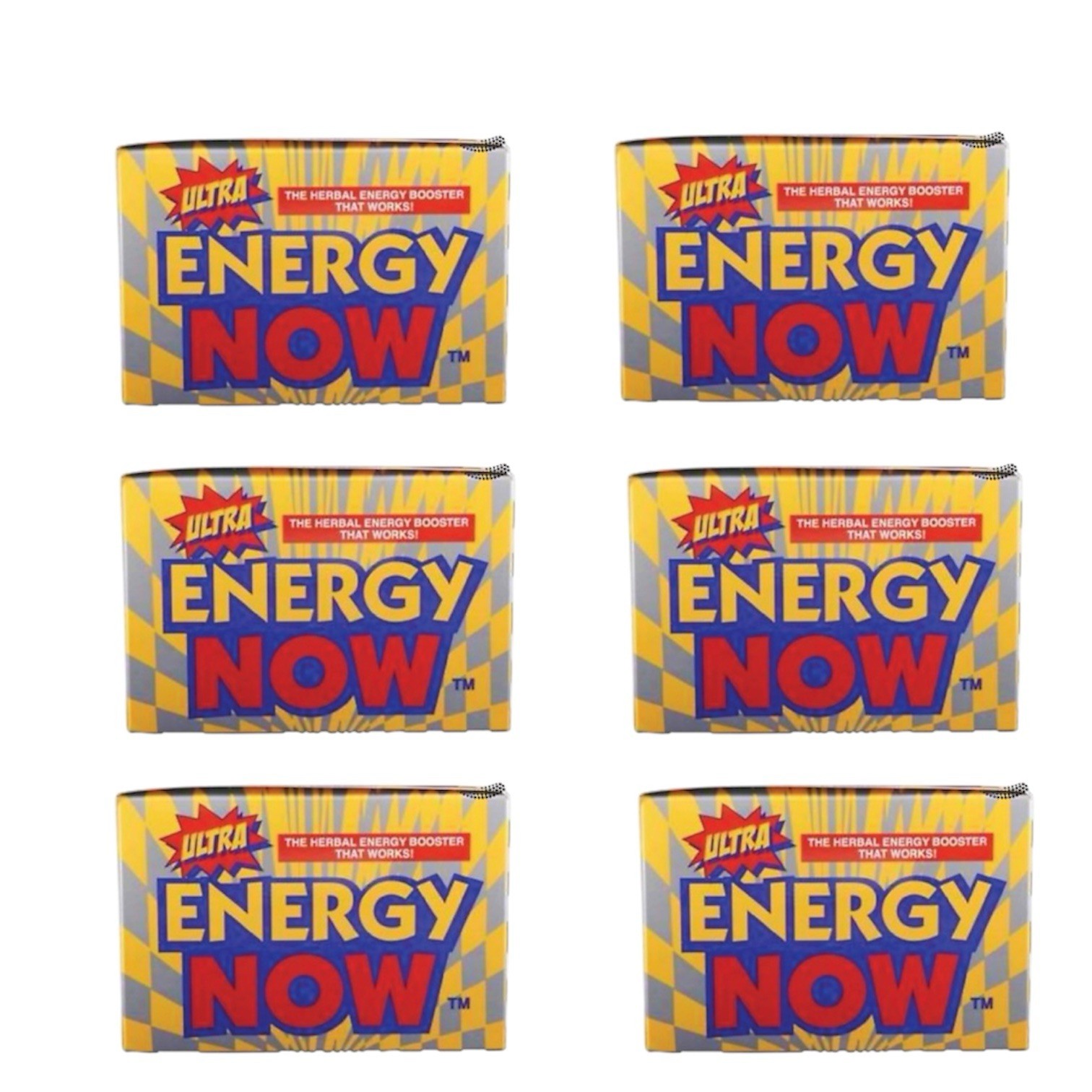 Energy Now Ultra Herbal Supplements 144 Pills 3 Pills In Each Pack 6 Boxes