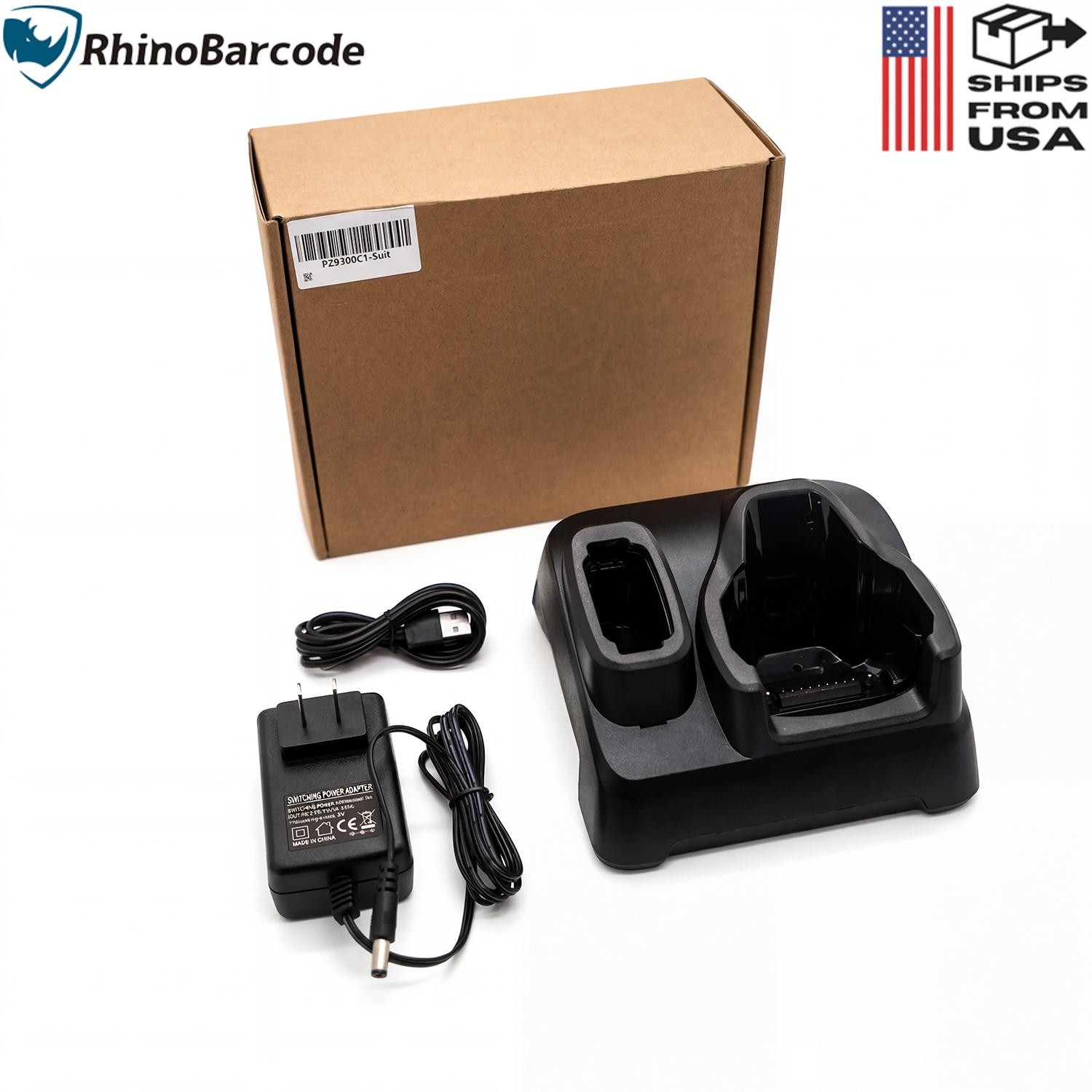 1-Slot USB Charging Cradle For Zebra MC93 MC9300 MC9400 CRD-MC93-2SUCHG-01
