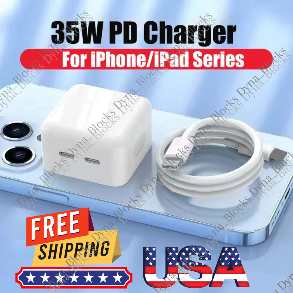 35W USB-C Power Adapter PD Fast Charger Cable For iPhone 14 13 12 11 Pro Max XR