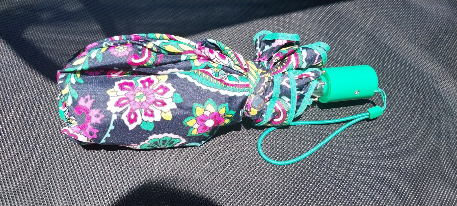 Vera Bradley Petal Paisley Umbrella Automatic Open