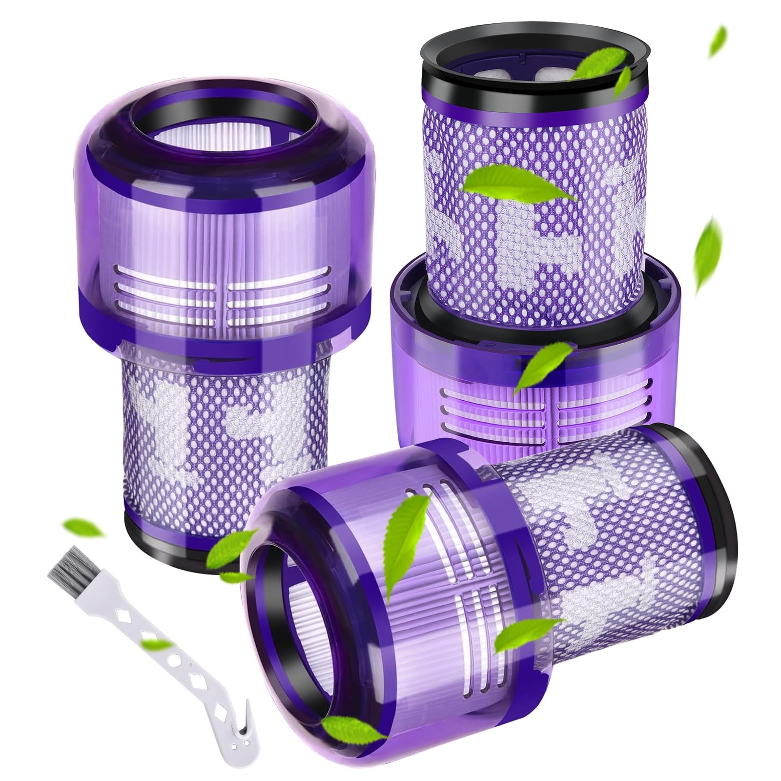 3 Pack V12 Filters for Detect Slim, Slim 3 Filter
