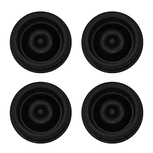 4 Pack Trailer Hub Cap Rubber Plugs, Fits 1.98 1.98" Plugs (2,000-3,500 lb)