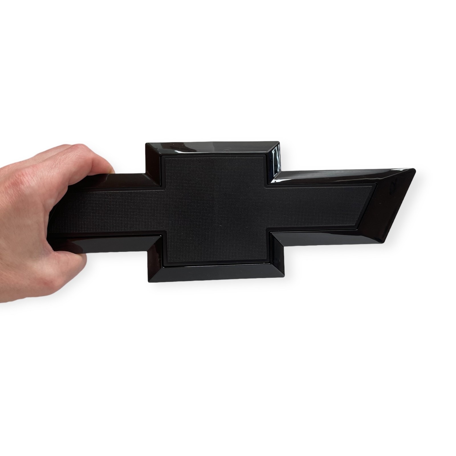 Chevrolet Silverado Full Black Bowtie Tailgate Rear Emblem 1500 2500 3500 Models