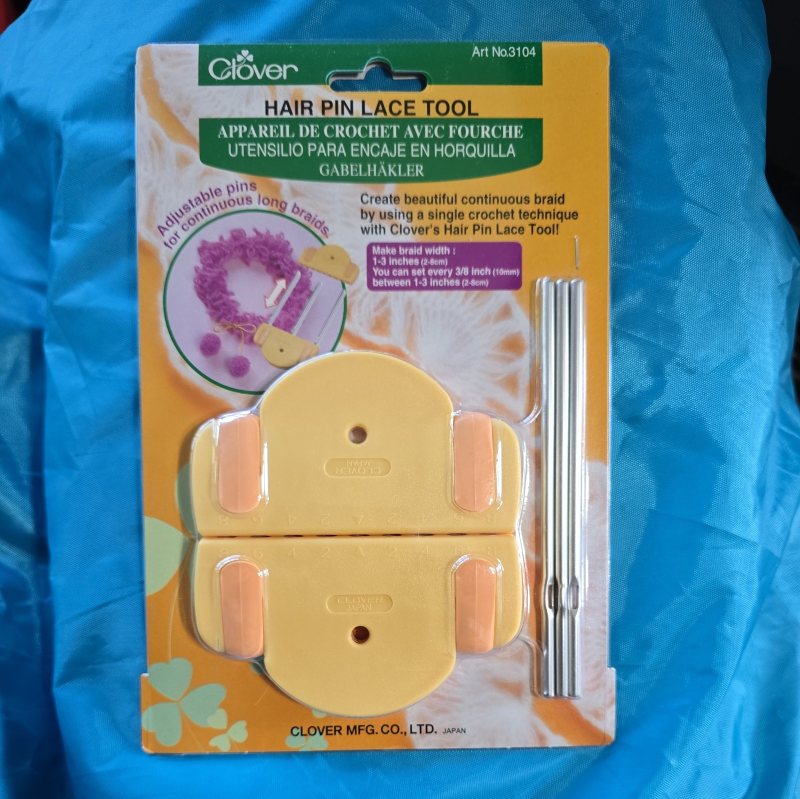 Clover Hair Pin Lace Tool Brand NEW Factory Sealed