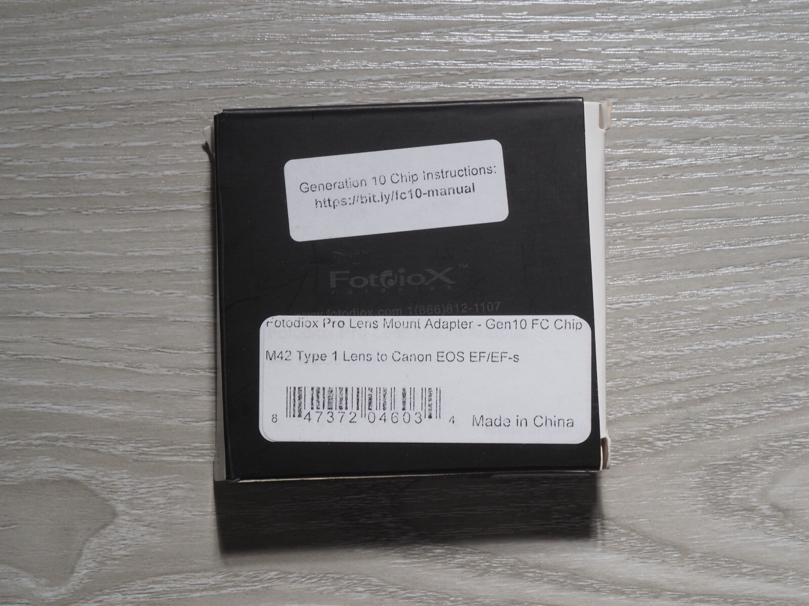 Fotodiox Lens Mount Adapter M42-EOS (V1)