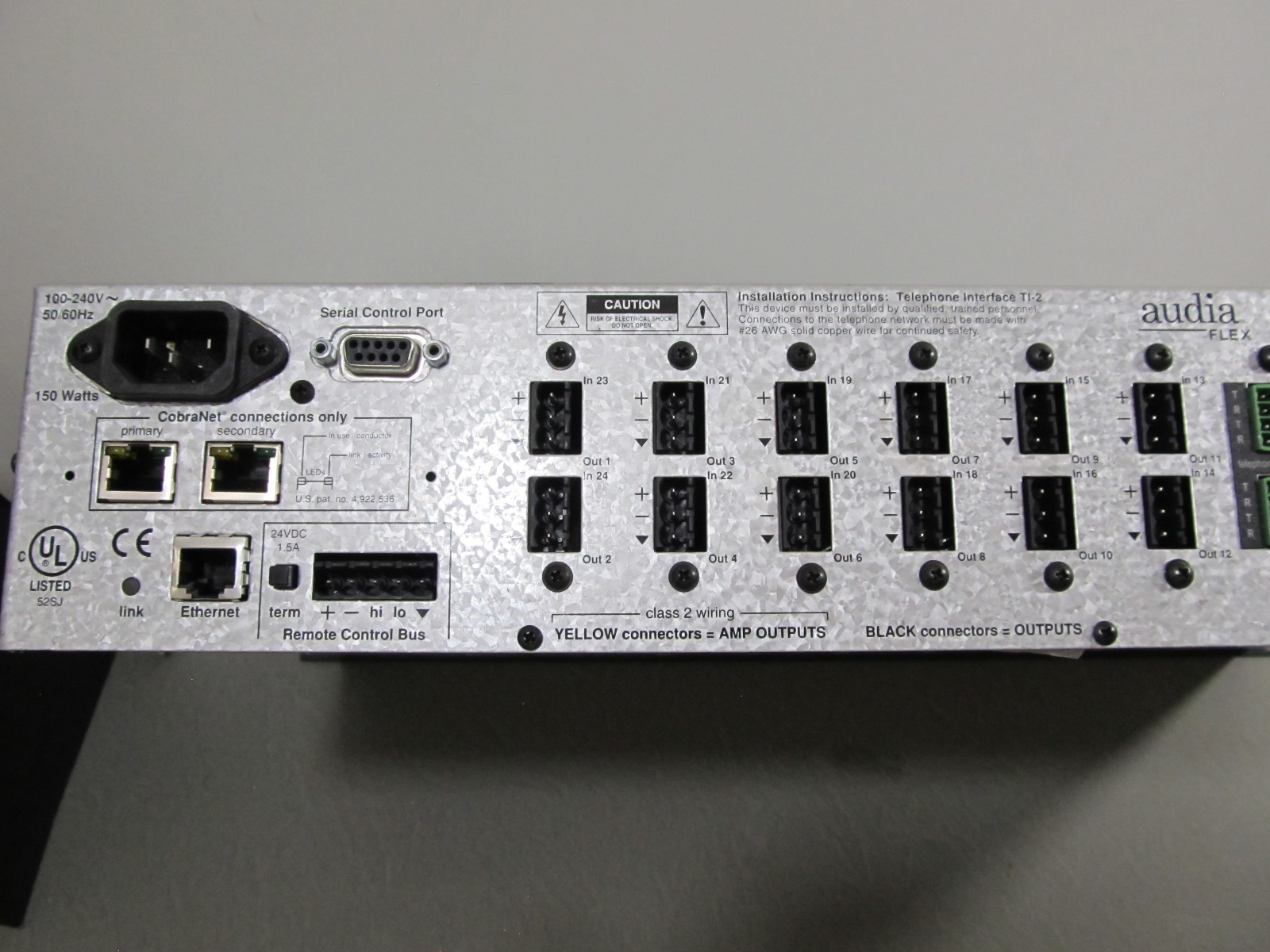 BiAmp Audia Flex TI-2 Digital Audio Processor ****