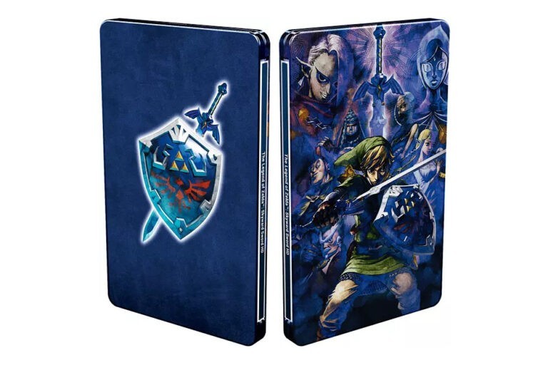 ZELDA SKYWARD SWORD HD STEELBOOK ONLY *NEW* NO GAME Nintendo Switch - Free Ship