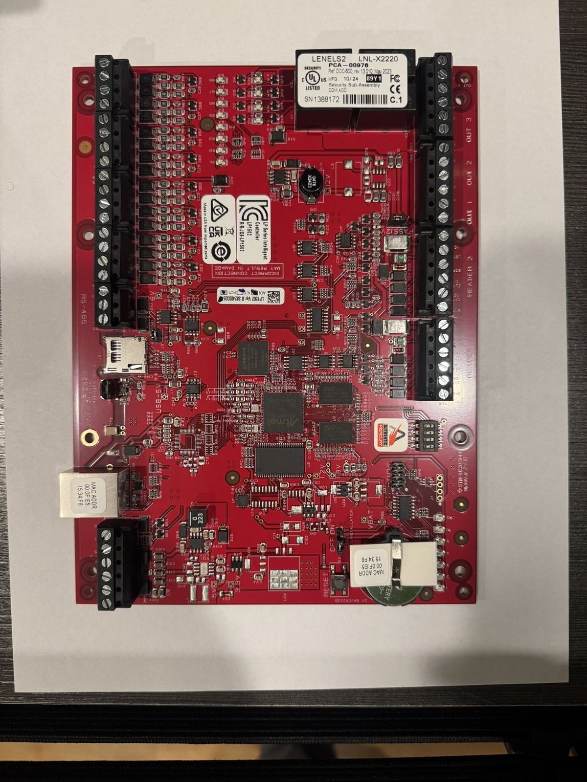 Lenel LNL-X2220 Intelligent Dual Reader Controller
