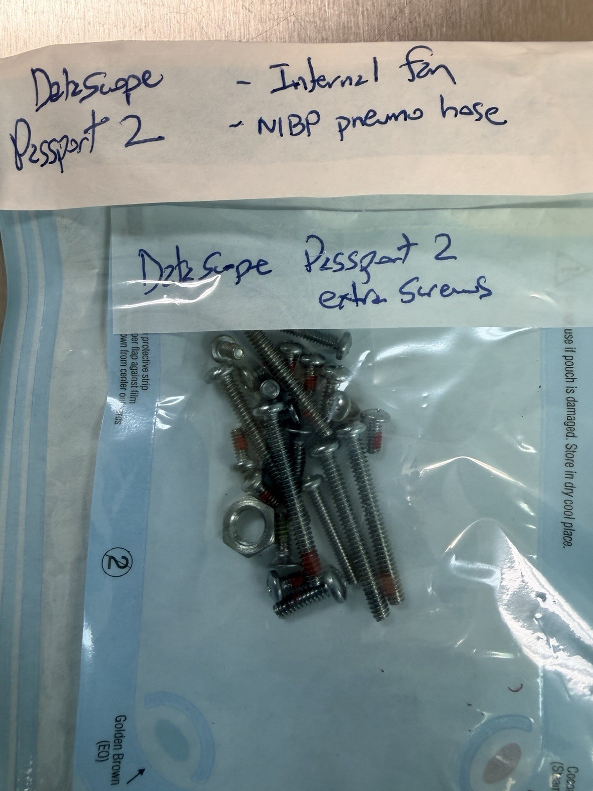 Datascope Passport 2 - BP Internal Pump, Fan & Hardware