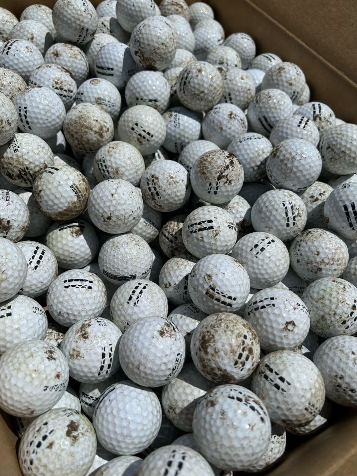 300 Range Practice Golf Balls D Grade Practice Shag Golf Balls FREE SHIPPING