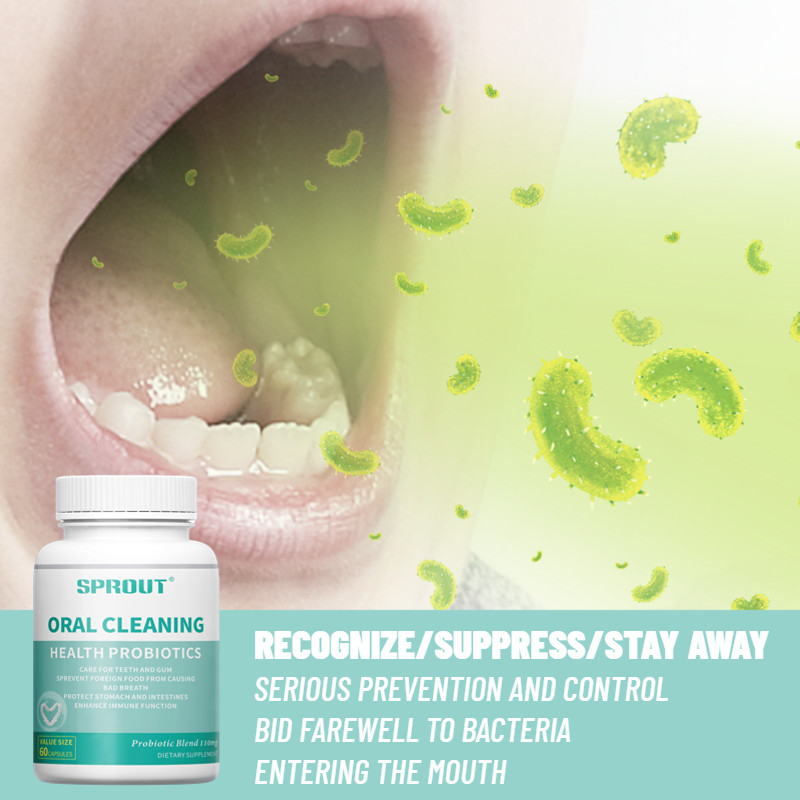 Oral Clean Health Probiotic Blend (3 Billion CFU)Capsules-Care For Teeth And Gum