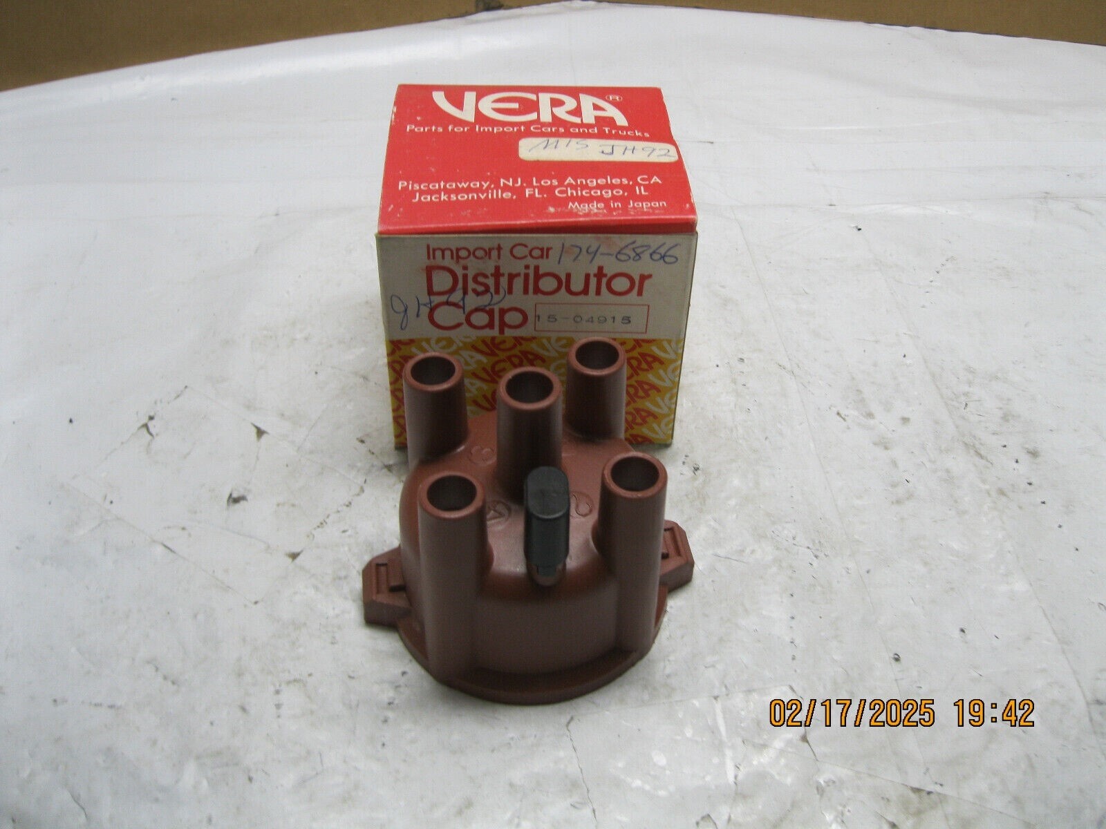 Distributor Cap Vera 15-04915
