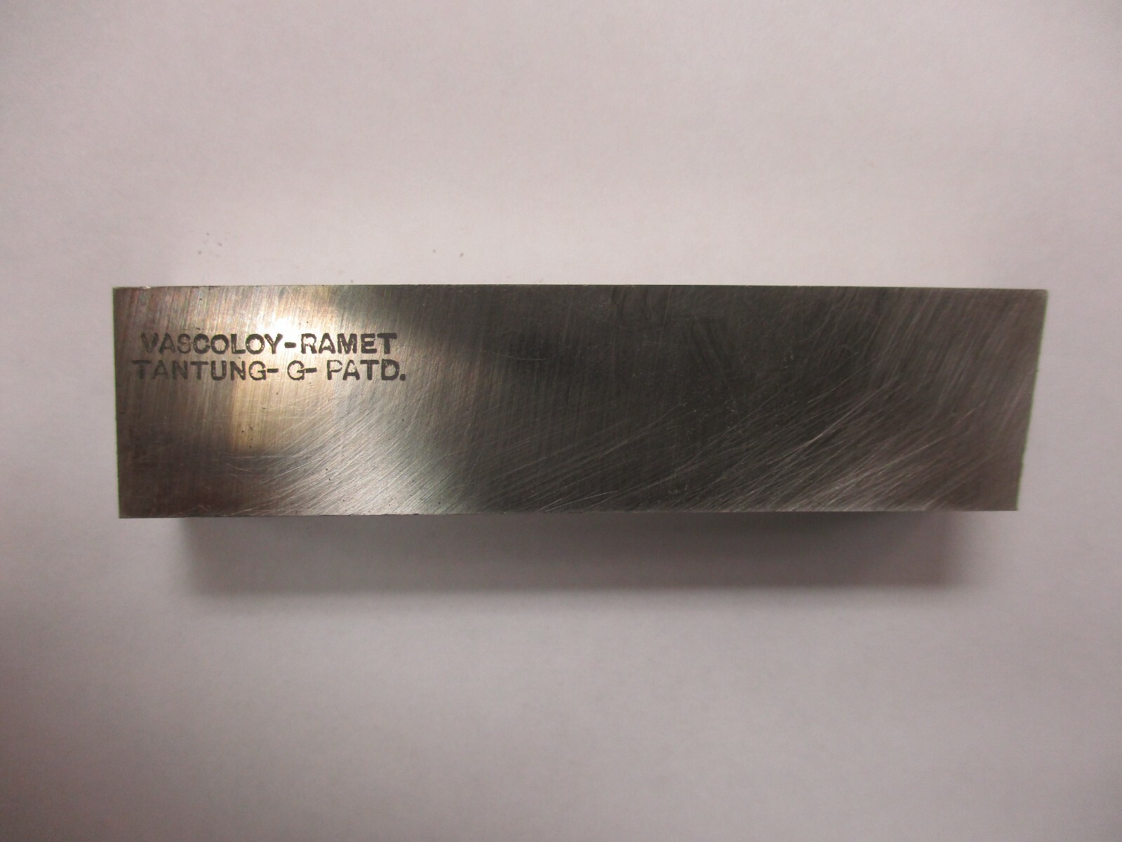 Vascoloy-Ramet or VR WESSON TANTUNG G LATHE TOOL BIT , 1/2" x 3/4" x 3" New!