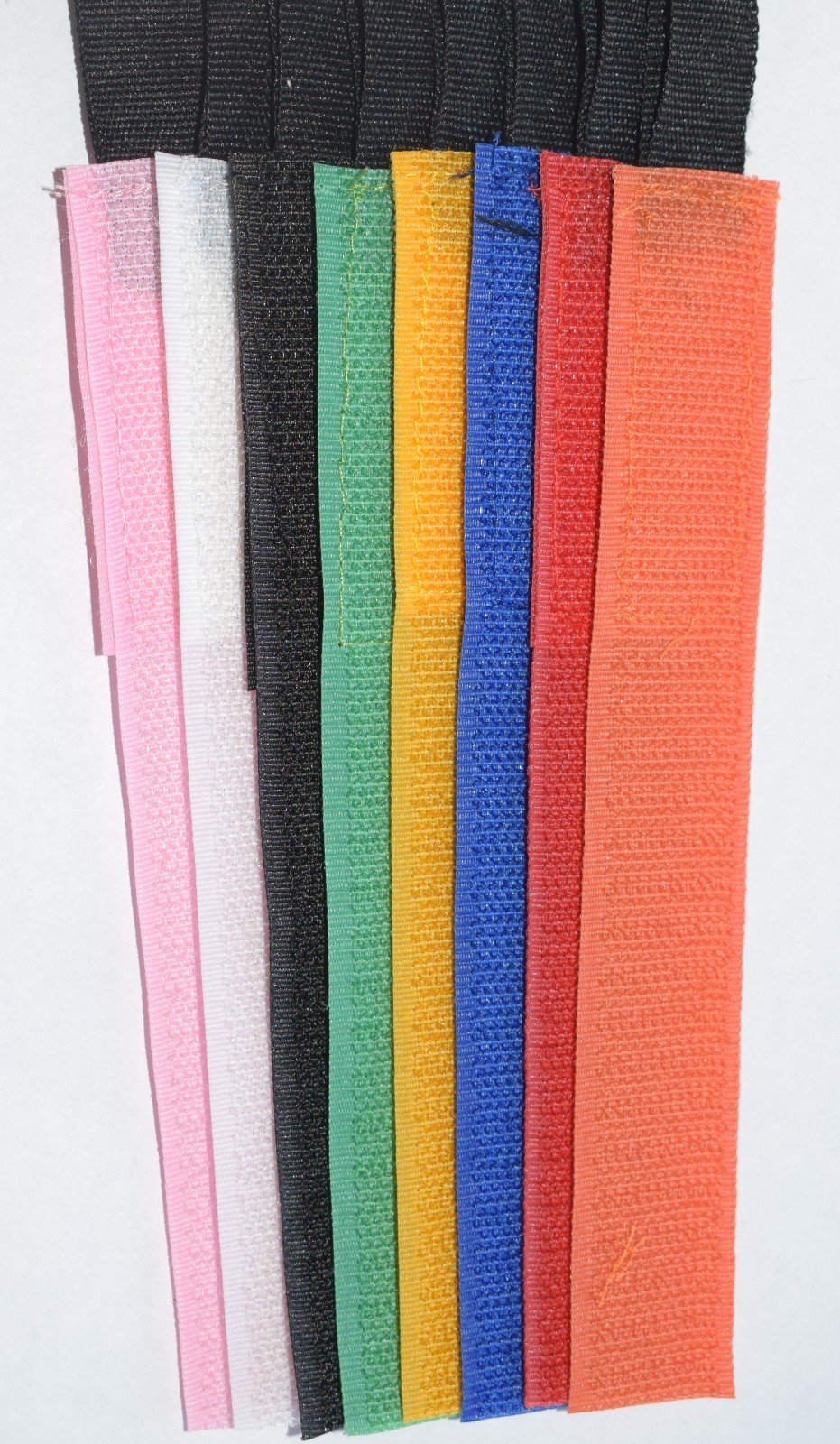 8/16/32/64 PCS CABLE COMPUTER WIRE TIES TIDIES WRAP REUSABLE HOOK LOOP ADHESIVES