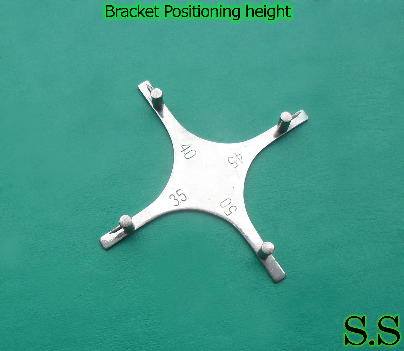 3 Bracket positioning Gauge Surgical Dental Instruments