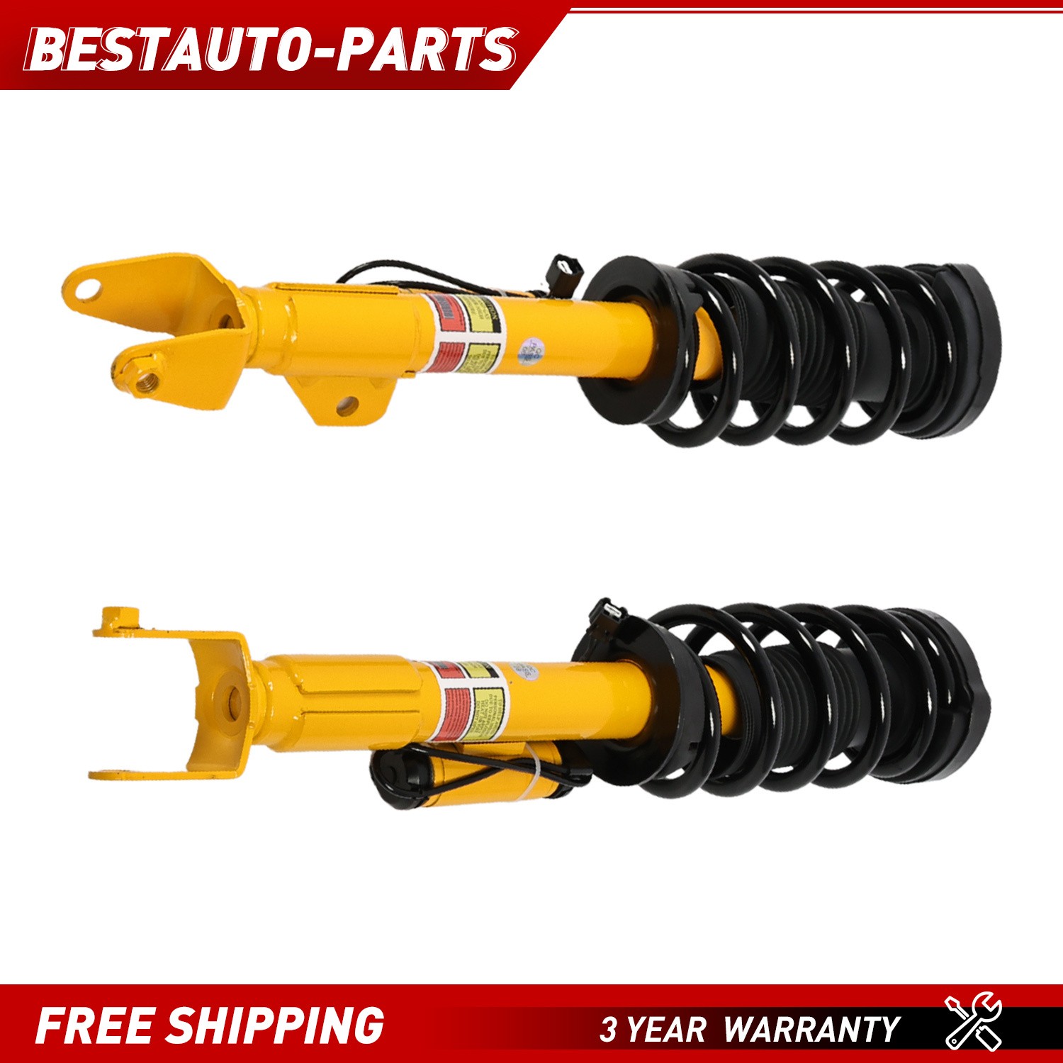 Pair Front LR Shock Absorber Struts Assys For 2015-2023 Dodge Challenger Charger