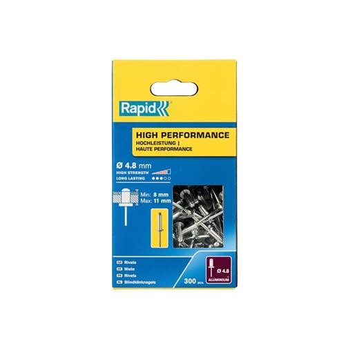 Rapid High Performance Rivets 4.8 x 14mm (Box 300) RPD5001437