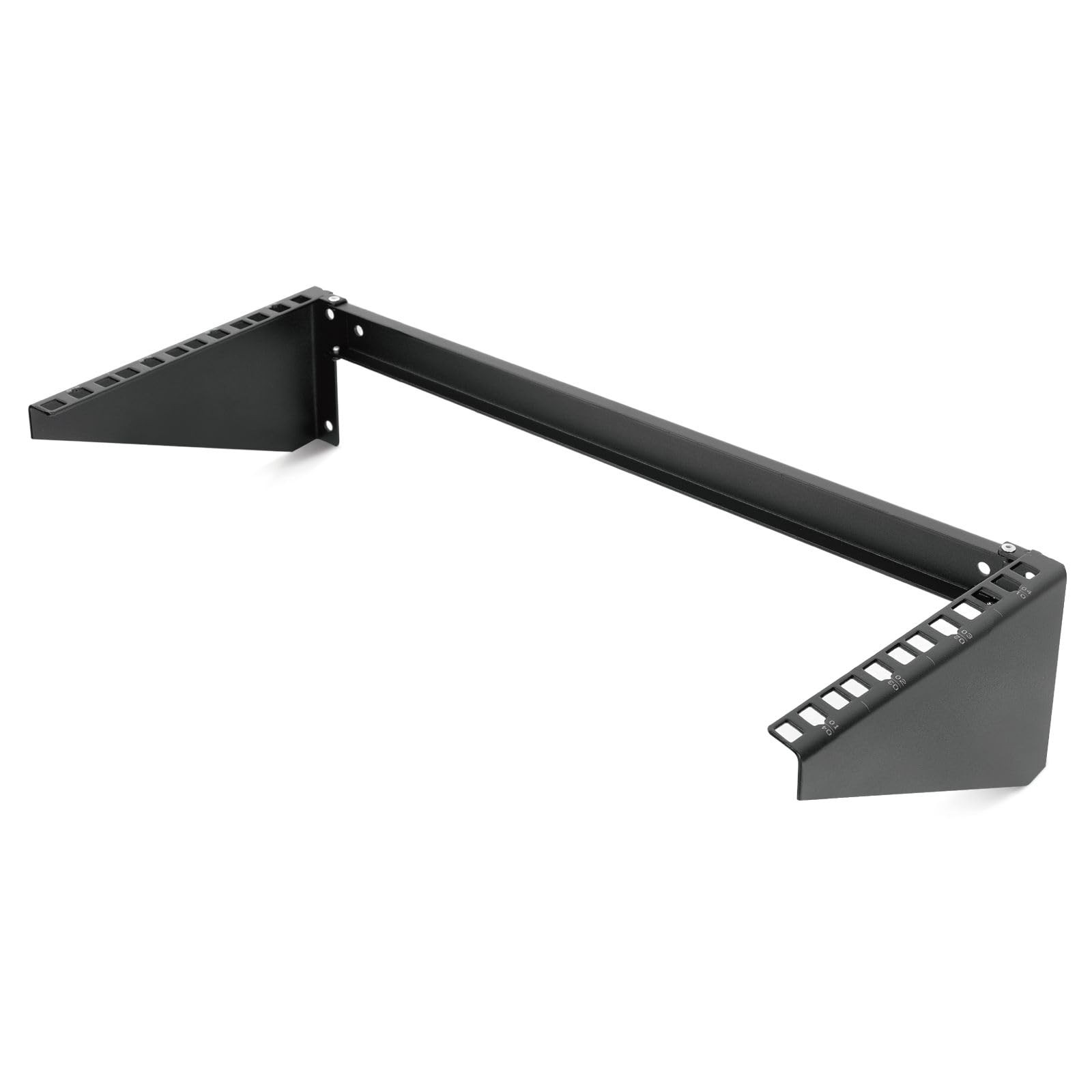 4U Foldable Vertical Wall Mount Rack and Wall Mountable Patch Panel Bracket f...
