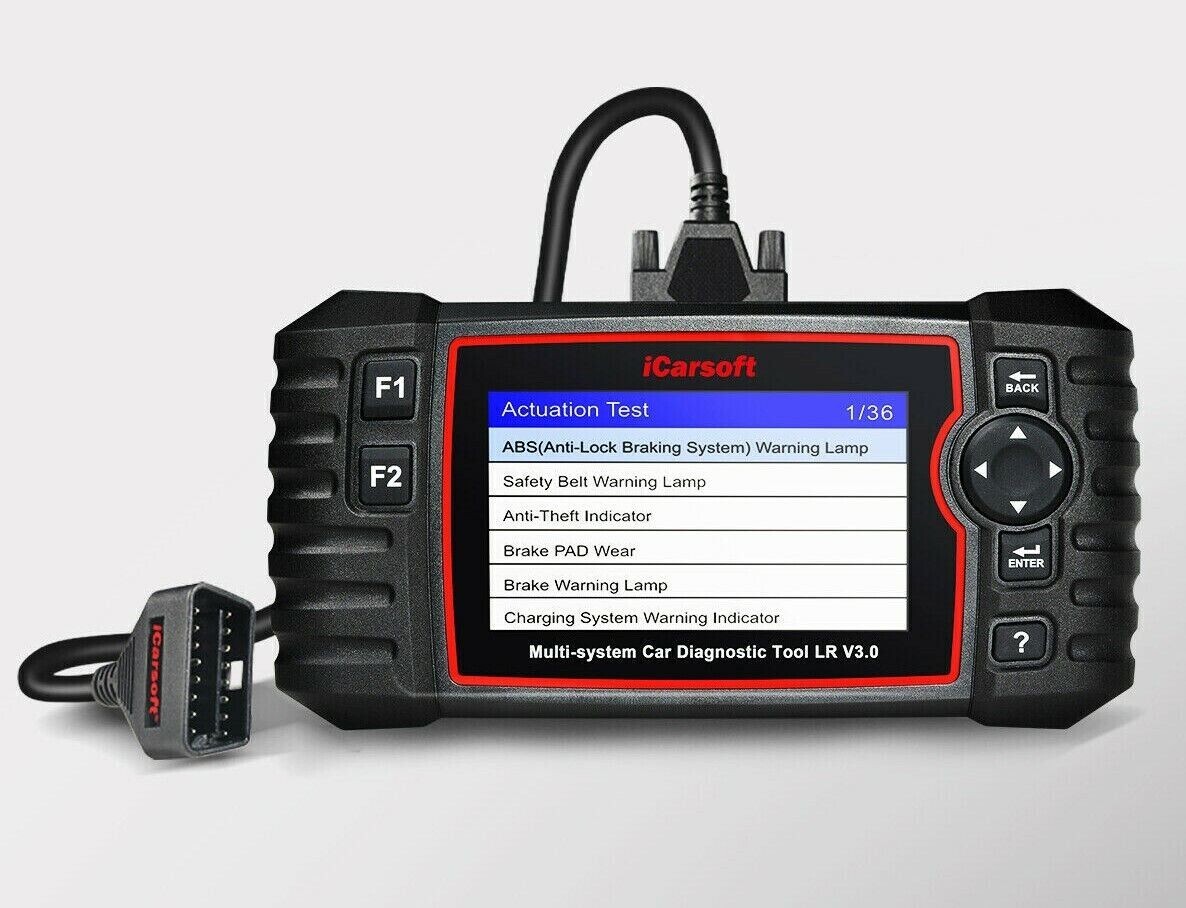 Range Rover L322 Diagnostic Scan Tool & Reset Fault Code Reader iCarsoft LR V3.0