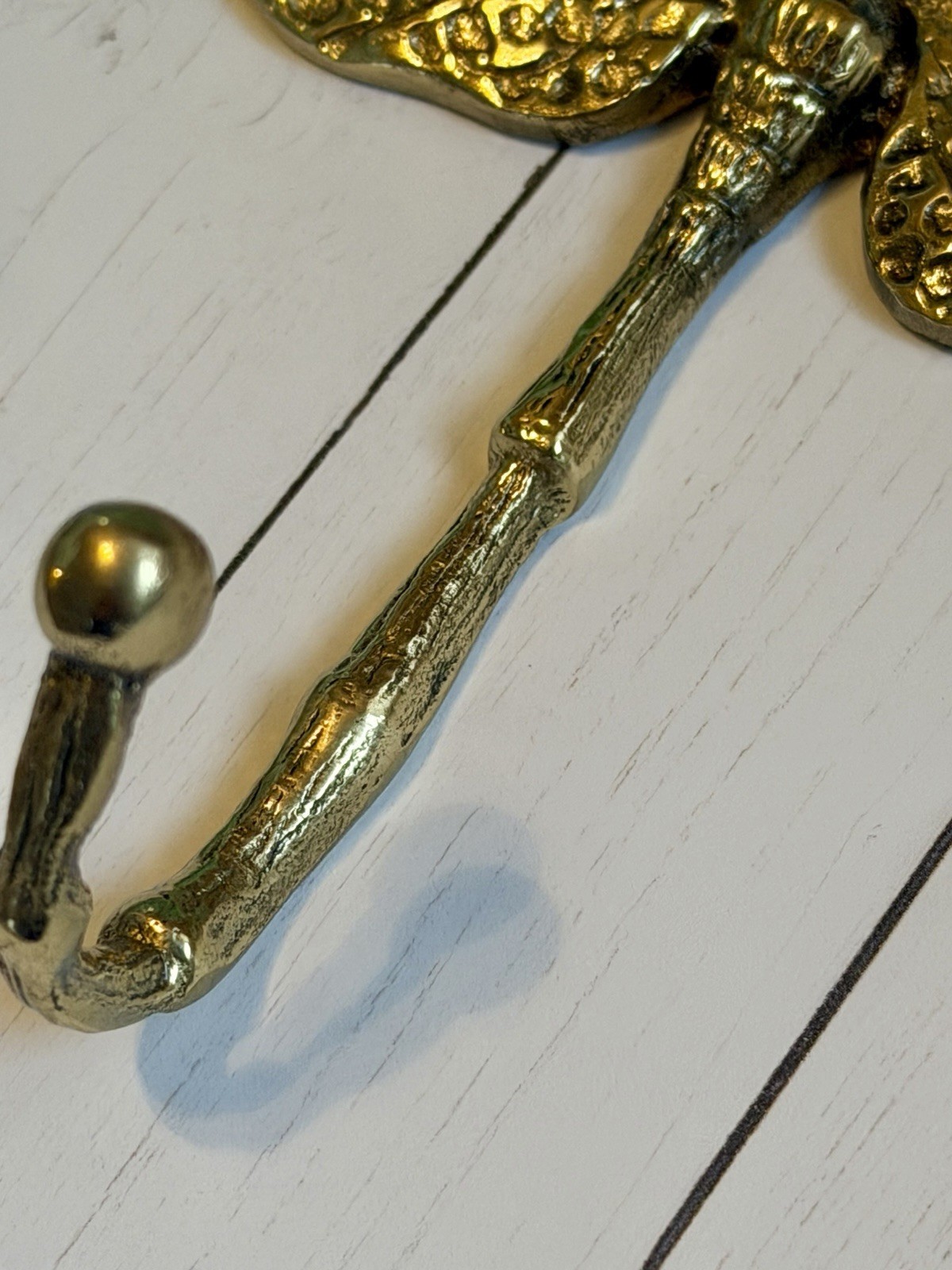 Solid Brass Dragonfly Wall Hook Decorative Dragon Fly Hooks Towel Robe Hooks