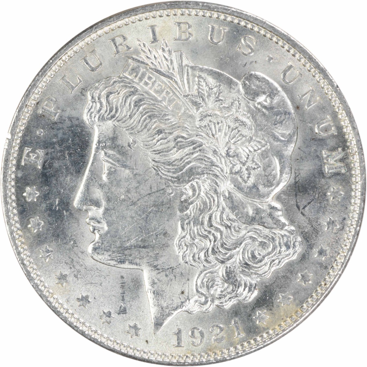 1921 Morgan Silver Dollar BU Uncertified #524