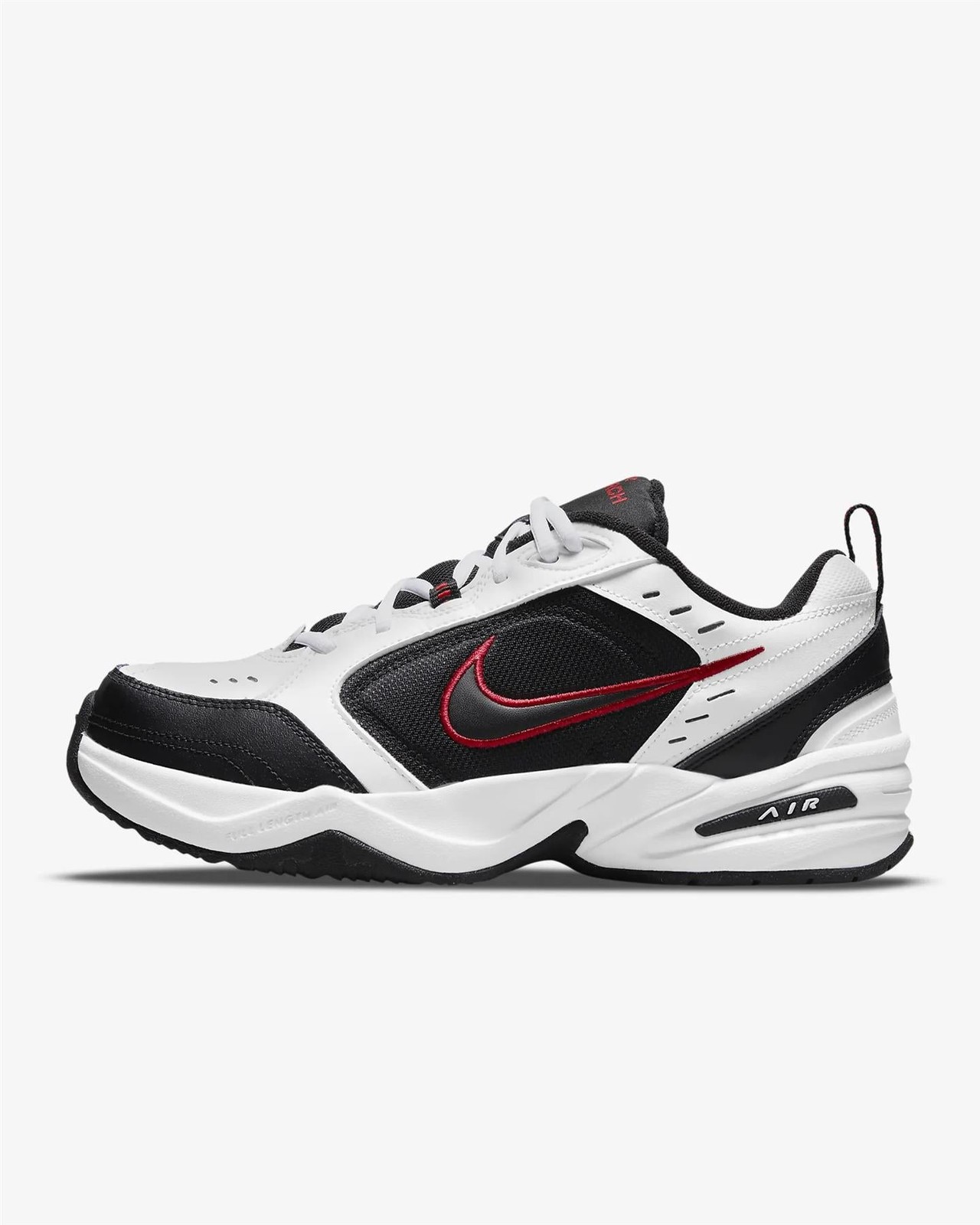 Nike Air Monarch IV 4 (4E) WIDE Black Red White 416355-101 Men's