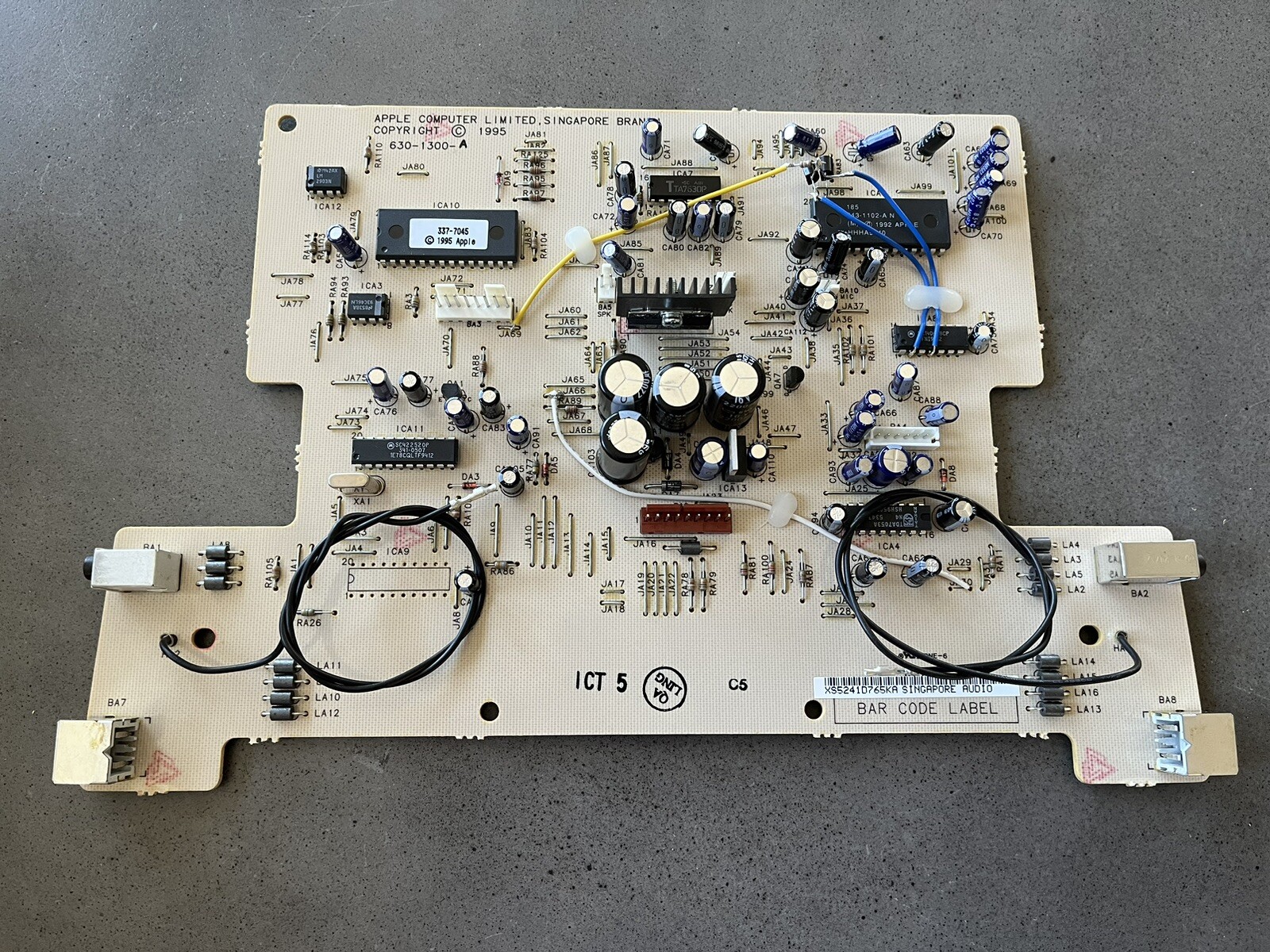 Apple AppleVision 1710AV / 1710 Display Sound Board - 922-1599 - 630-1300-A New