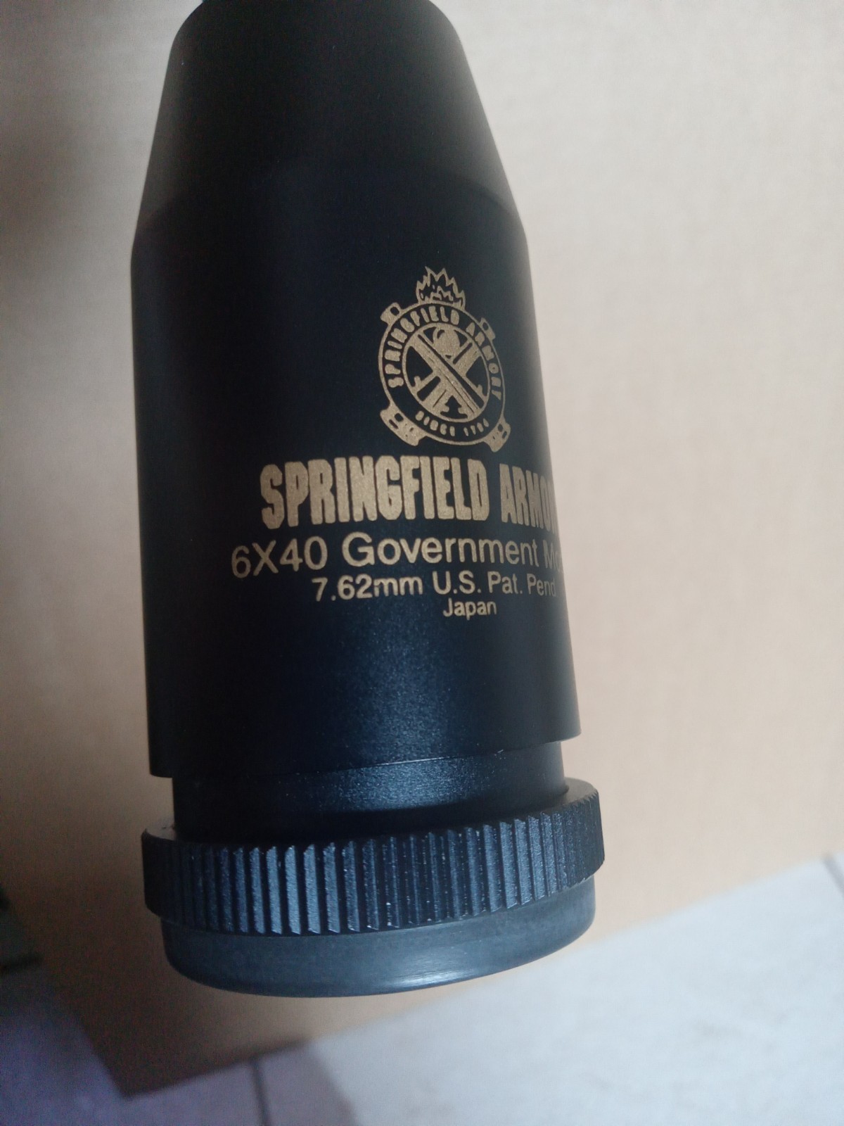 Springfield Armory 6x40 Government 7.62 BDC reticle Matte Rifle Scope used nice