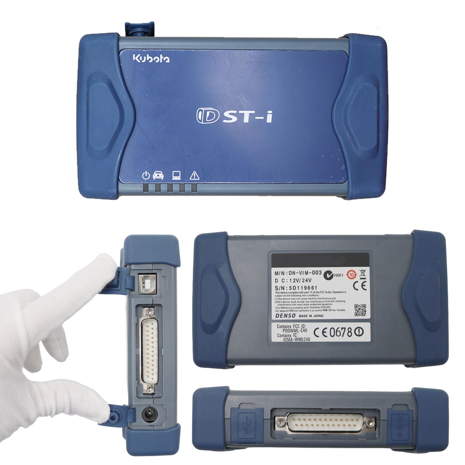 Original DST-i Denso Interface Diagnostic Scanner Kit for Kubota Diagnostic Tool