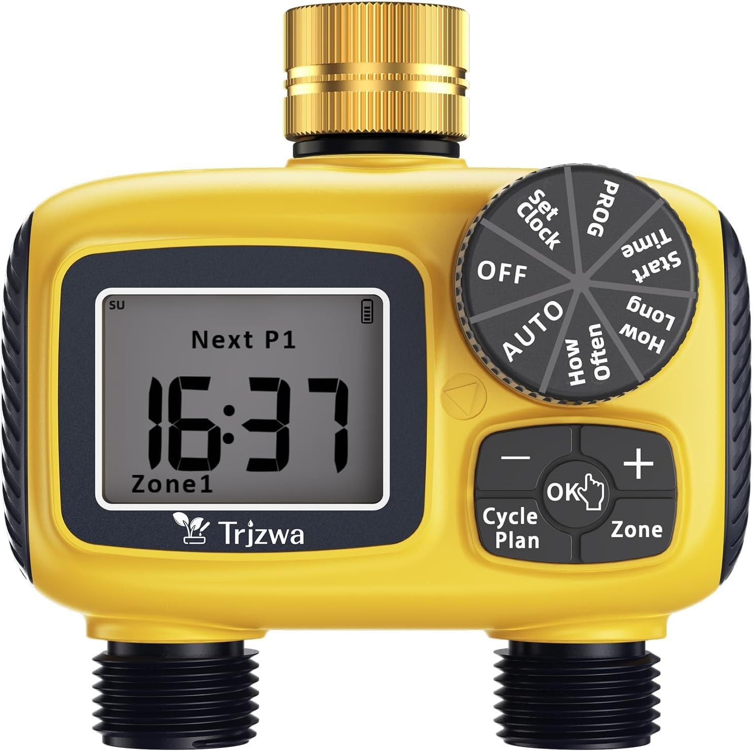 Programmable Water Hose Sprinkler Timer 2 Zone Garden Drip Irrigation Timer