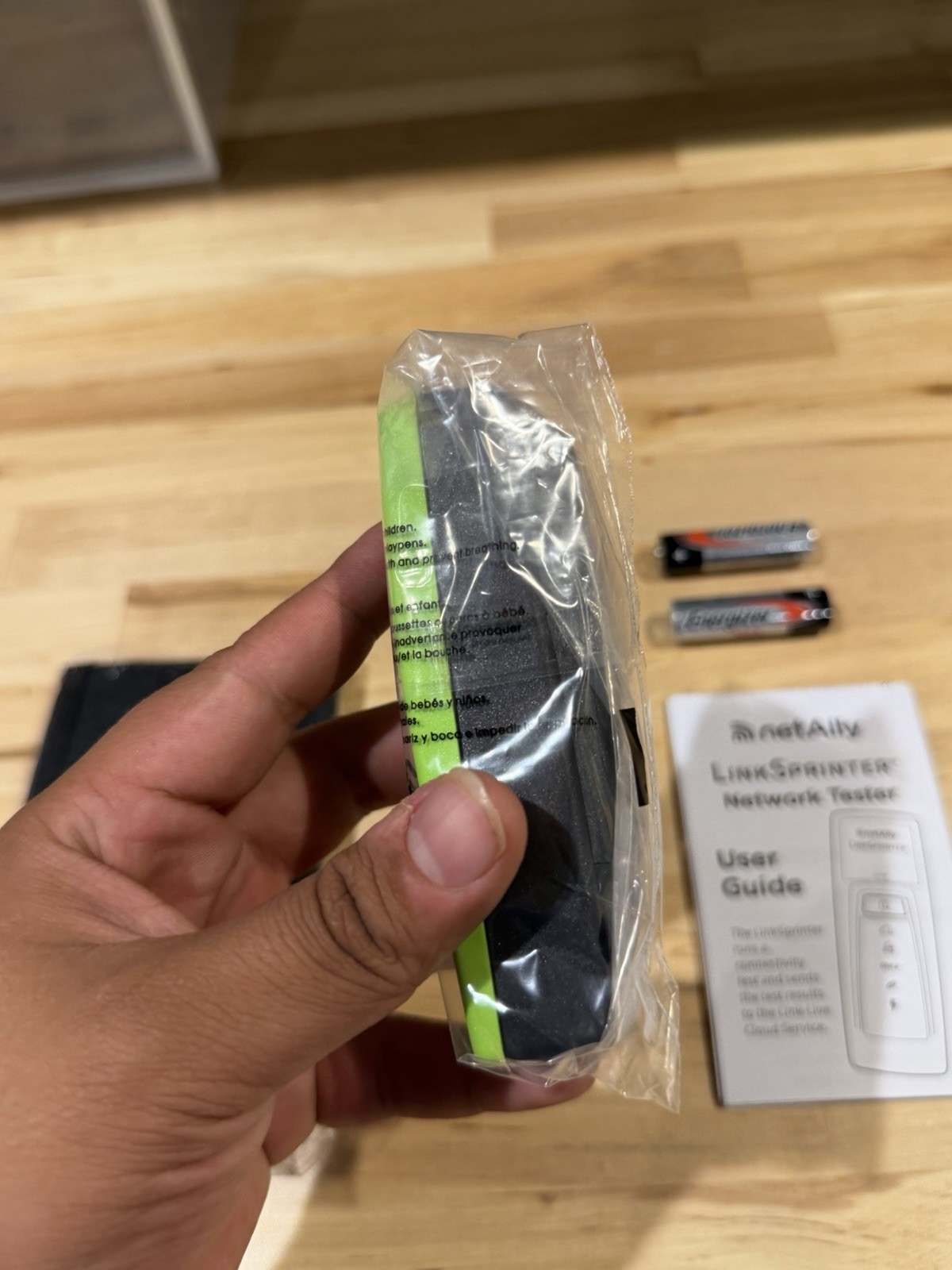 NETALLY LINKSPRINTER 300 NETWORK TESTER (NEW SEALED) SHIPS FAST