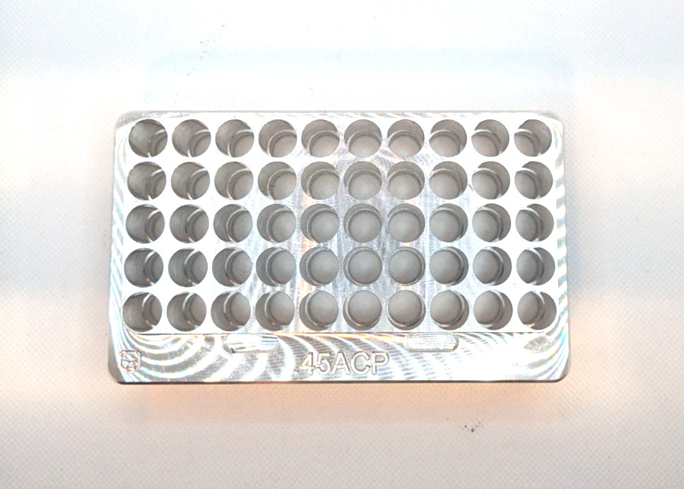 Bear Metal Design 50 Round .45 ACP RELOADING Case Gauge FREE SHIPPING
