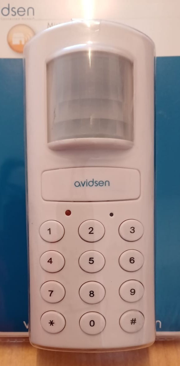 AVIDSEN MINI ALARM KIT WITH KEYBOARD AND TELEPHONE HANDSET ART. 100105