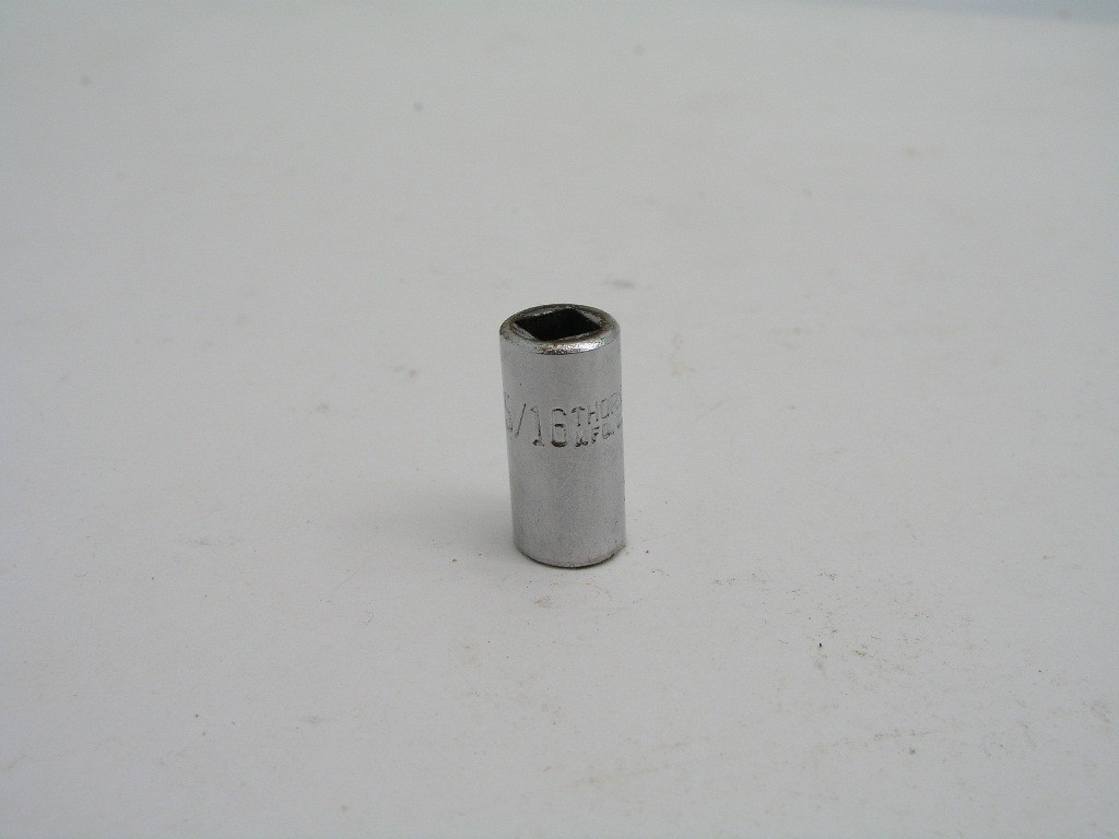 Vintage 5/16"   1/4" Drive 6pt Socket, Thorsen USA