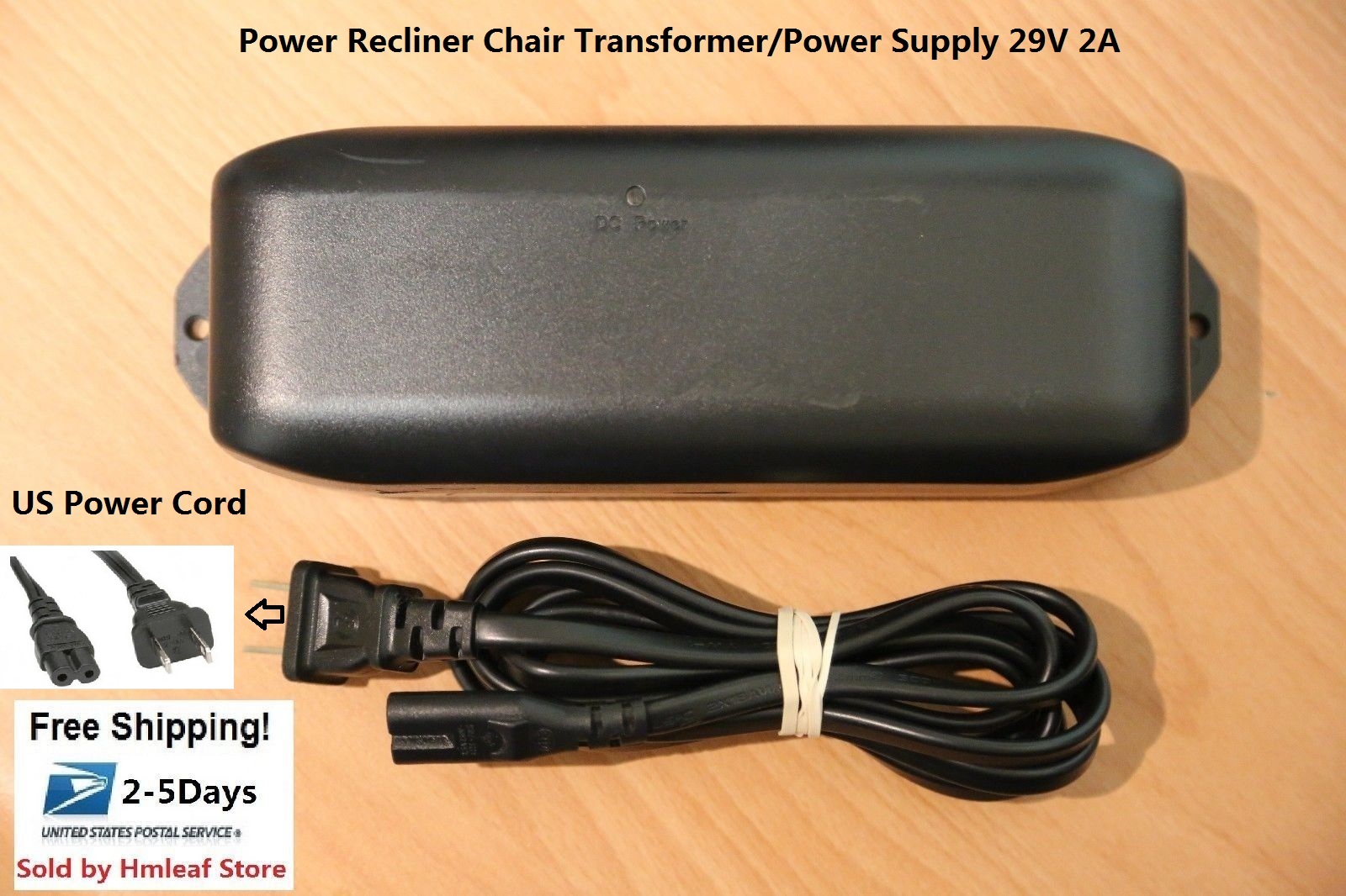 Okin Power Recliner SP2-B Lift Chair Transformer Supply adapter with Power cord