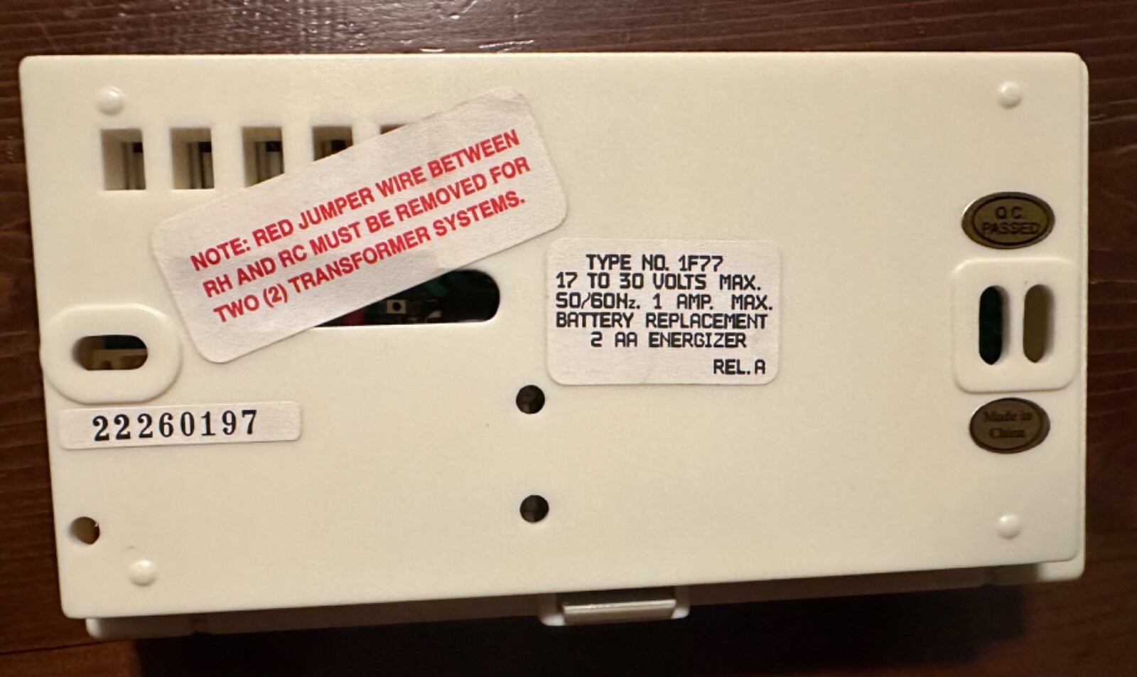 NEW EMERSON 1F77-51 HEAT/COOL PROGRAMMABLE DIGITAL THERMOSTAT