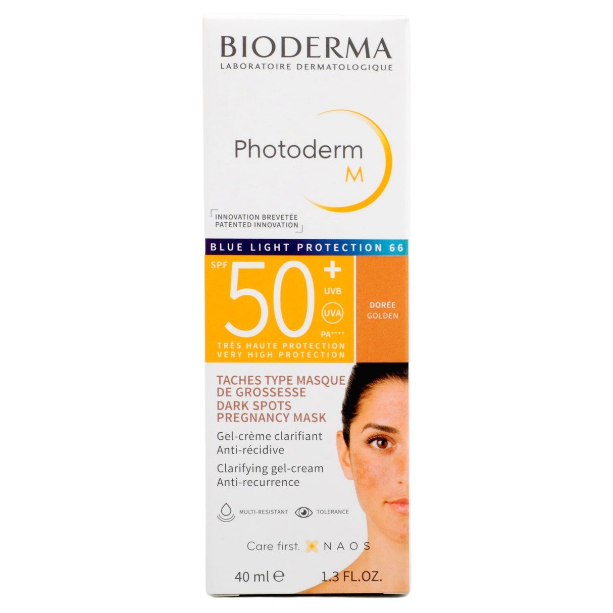 Bioderma Photoderm M SPF50+ Golden Tinted Blue Light Protection 40ml / 1.3oz