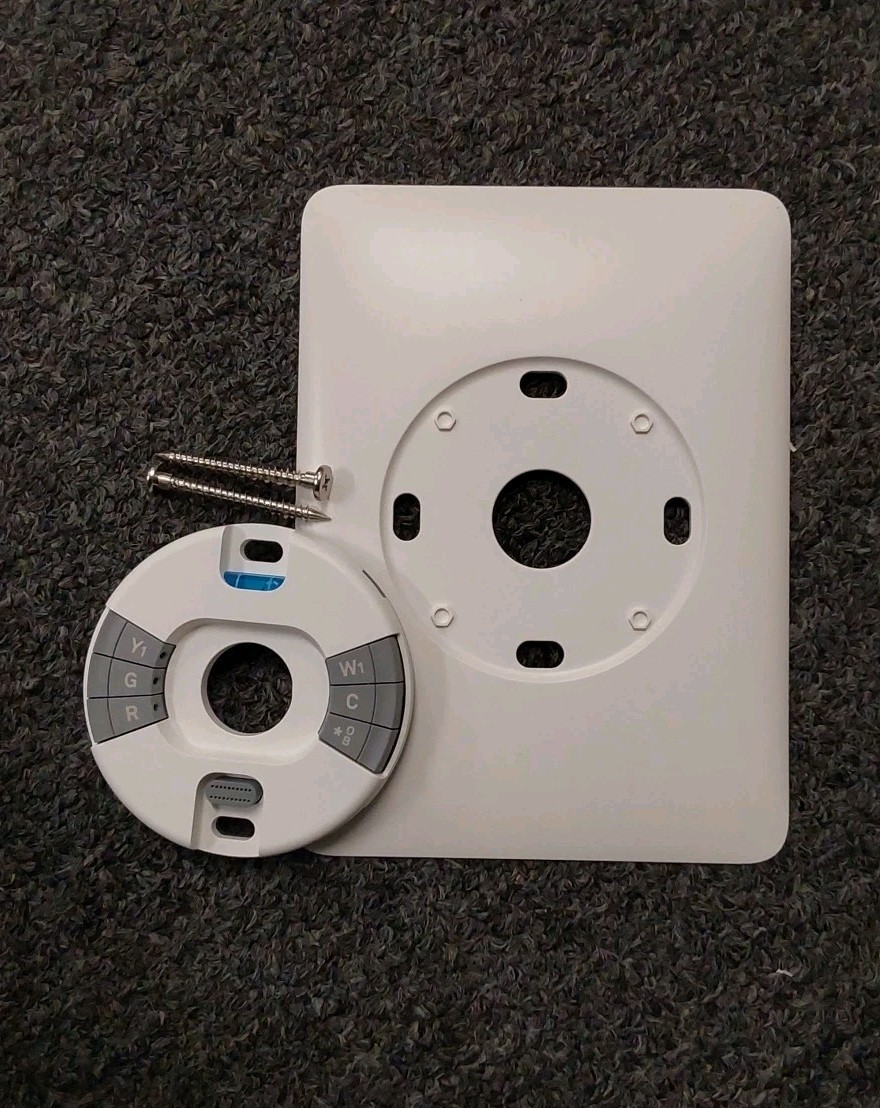 Genuine Wiring Base Plate & Wall Plate for Nest Thermostat E T4001, A0063 Models