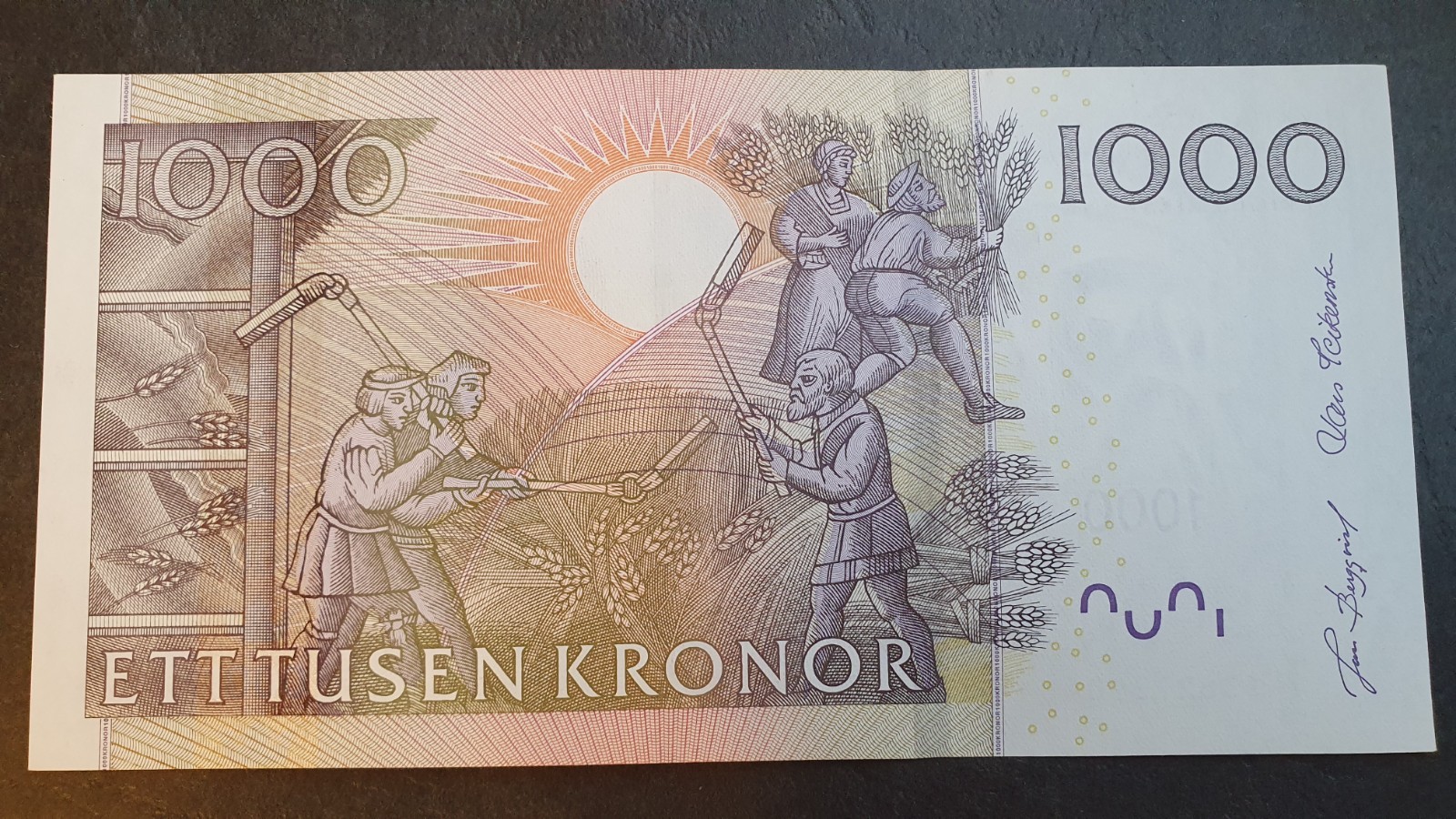SWEDEN 1000 kronor 2005, P-67, aUNC