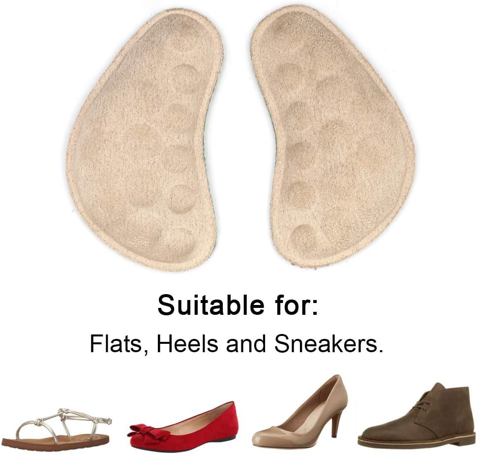 'S Supination & Over-Pronation Corrective Shoe Inserts, Medial & Lateral Heel We