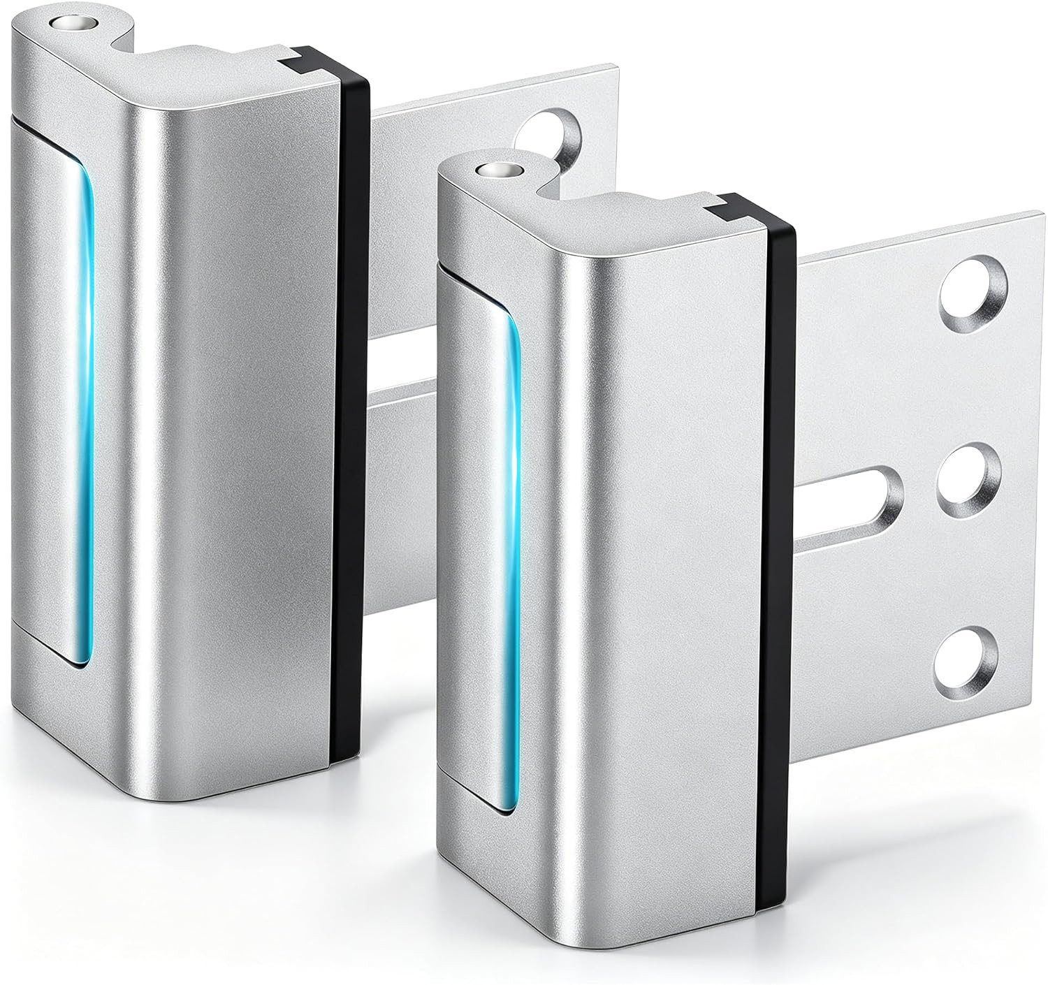 Home Security Door Lock, 2 Pack Door Reinforcement Locks | for Front Door, Upgra