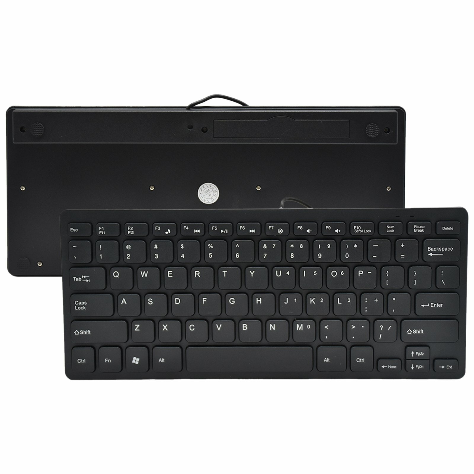 Ultra-Thin Wired USB 2.0 Keyboard Universal Portable 78 Keys Mini Keyboard