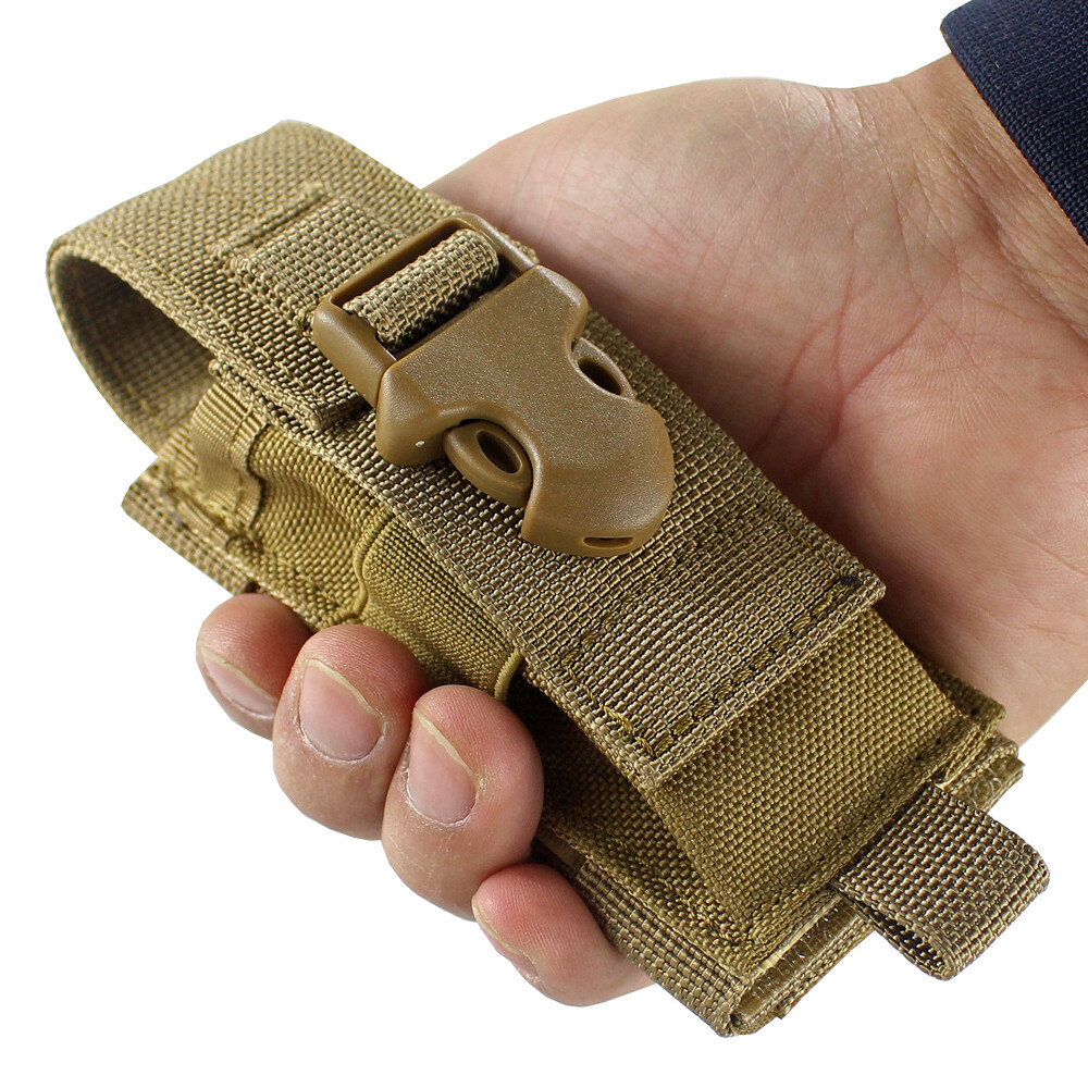 Tactical Utility Sheath Holster Tool Bag Flashlight Holder Pistol Magazine Pouch