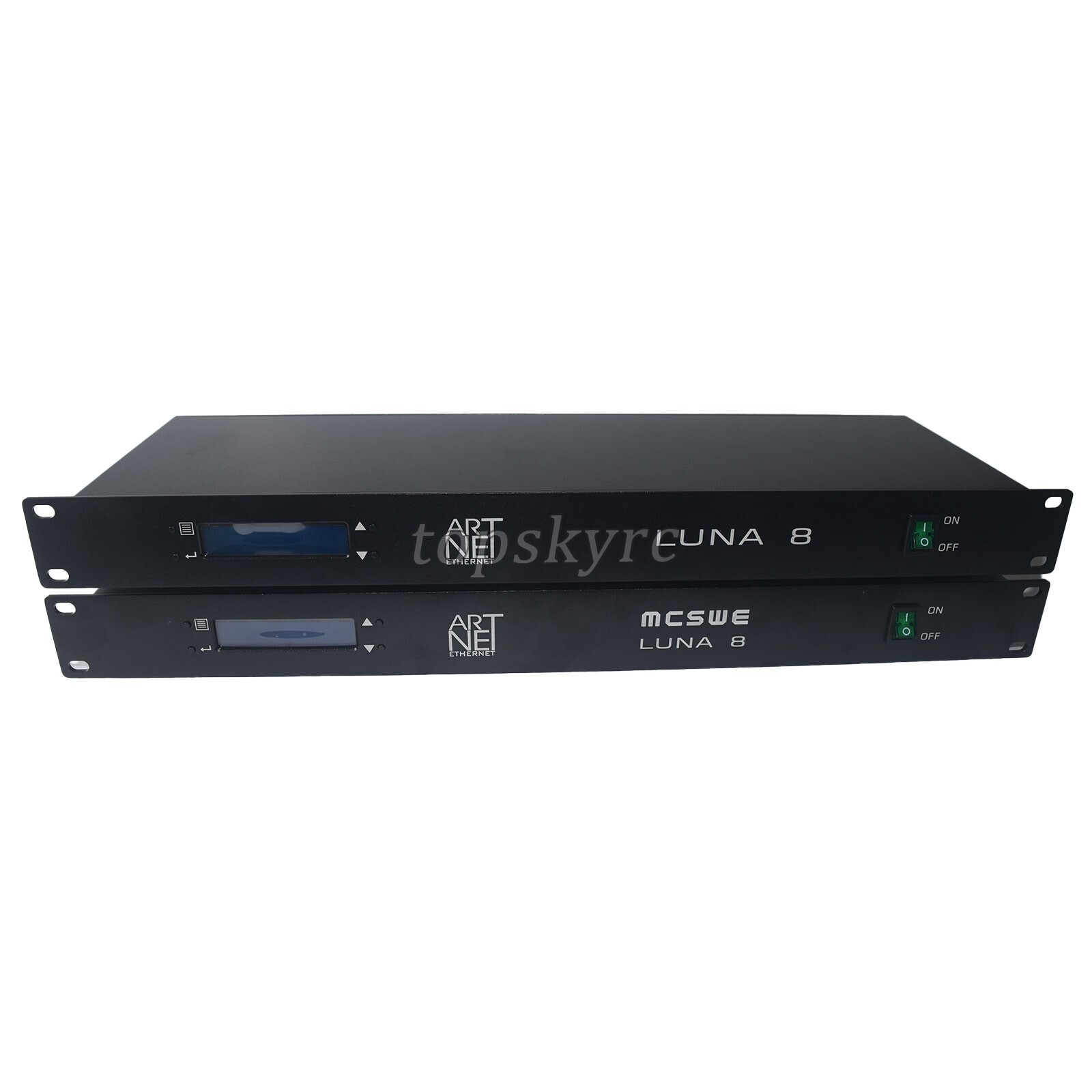ARTNET 8-Port Ethernet DMX Node/Server 4096CH Light DMX Controller LCD Display