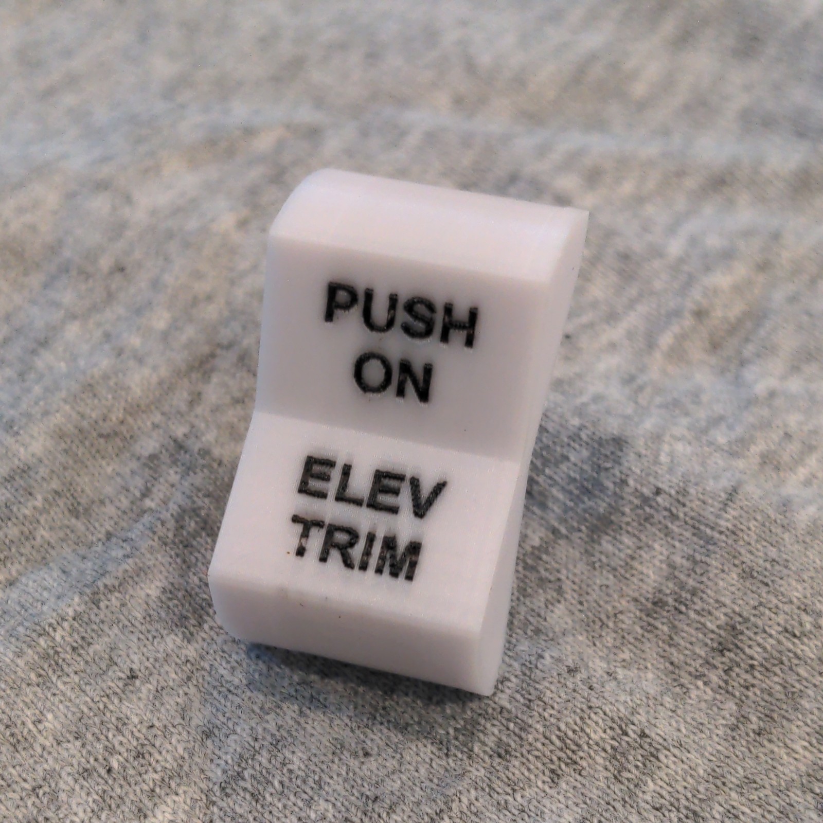 Elevator Trim Mooney Klixon Switch Cover
